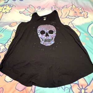 💜💀 RARE COLOR SHIFT SKULL TANK 💀💜